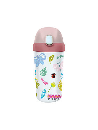CHIC.MIC | Kinder Trinkbecher Cup bioloco plant 400ml Running Zebra | bunt