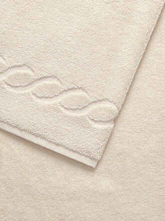 CHRISTIAN FISCHBACHER | Duschtuch Romance 70x140cm | creme