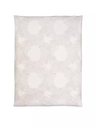 CHRISTIAN FISCHBACHER | Jacquard Deckenbezug GRACE 140x200cm Silbergrau | beige