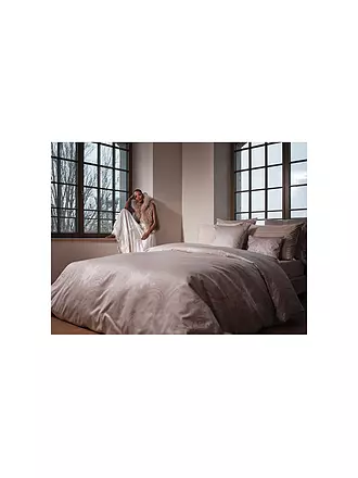 CHRISTIAN FISCHBACHER | Jacquard Deckenbezug GRACE 140x200cm Silbergrau | beige