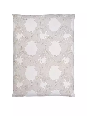 CHRISTIAN FISCHBACHER | Jacquard Deckenbezug GRACE 140x200cm Silbergrau | beige