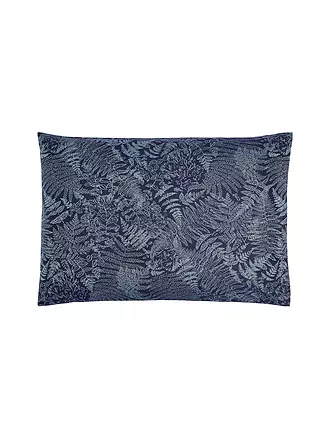 CHRISTIAN FISCHBACHER | Jacquard Kissenbezug FARN 70x90cm Gold | dunkelblau