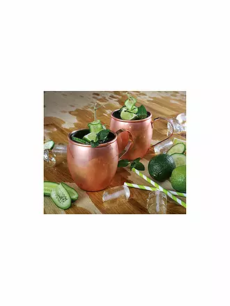 CILIO | Becher MOSCOW MULE Hammerschlag 500ml | kupfer