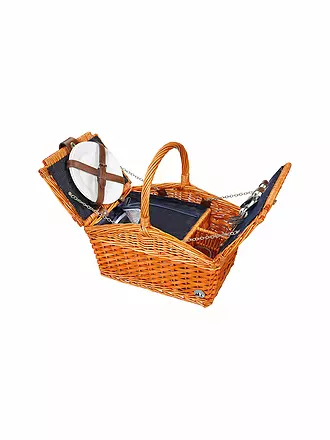 CILIO | Picknick-Korb SALERNO rotbraun | braun