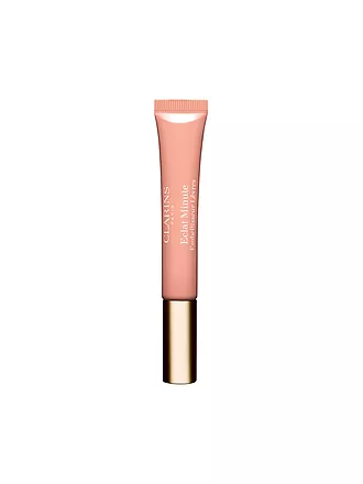 CLARINS | Eclat Minute Embellisseur Levres - Highlighter für das Lippen-Makeup (02 Apricot Shimmer) 12ml | dunkelrot