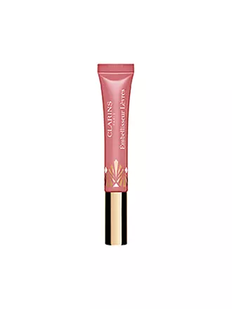 CLARINS | Eclat Minute Embellisseur Levres - Highlighter für das Lippen-Makeup (02 Apricot Shimmer) 12ml | rosa