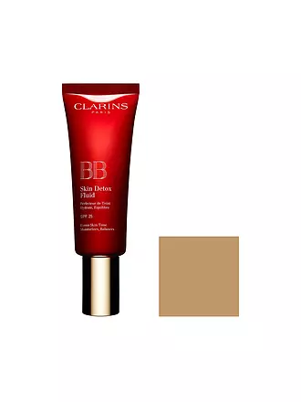 CLARINS | Gesichtscreme - BB Skin Detox Fluid SPF25 (01 Light) | braun