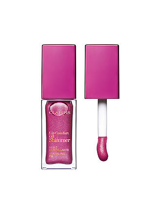 CLARINS | Lippenstift - Lip Comfort Oil Shimmer ( 03 Burgundy ) | pink