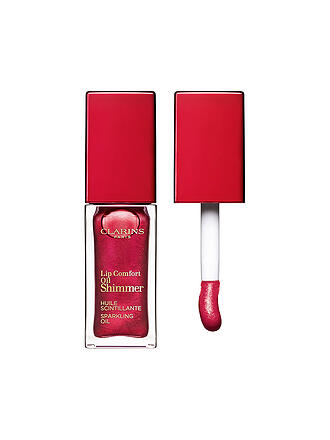 CLARINS | Lippenstift - Lip Comfort Oil Shimmer ( 03 Burgundy ) | rot