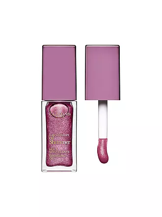 CLARINS | Lippenstift - Lip Comfort Oil Shimmer ( 05 Rosy Pink ) | lila