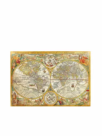 CLEMENTONI | Puzzle - Antike Landkarte 2000 Teile | keine Farbe
