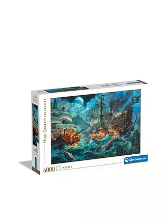 CLEMENTONI | Puzzle - Collection Pirates Battle-Puzzle 6000 Teile | keine Farbe