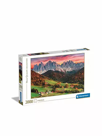 CLEMENTONI | Puzzle - Collection Val Di Funes-Puzzle 2000 Teile | keine Farbe
