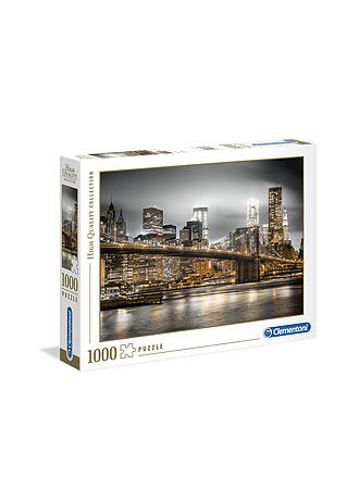 CLEMENTONI | Puzzle - New York Skyline 1000 Teile | keine Farbe