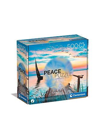 CLEMENTONI | Puzzle - Peace Peaceful Wind 500 Teile | keine Farbe