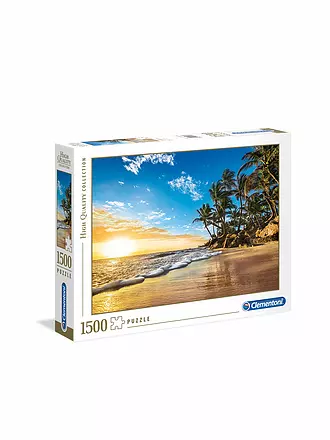 CLEMENTONI | Puzzle - Tropischer Sonnenaufgang 1500 Teile | keine Farbe