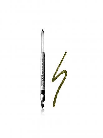 CLINIQUE | Augenkonturenstift - Quickliner for Eyes (07 Really Black) | grün