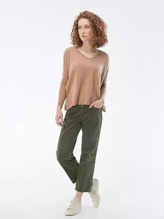 CLOSED | Cordhose  7/8 MILO | creme