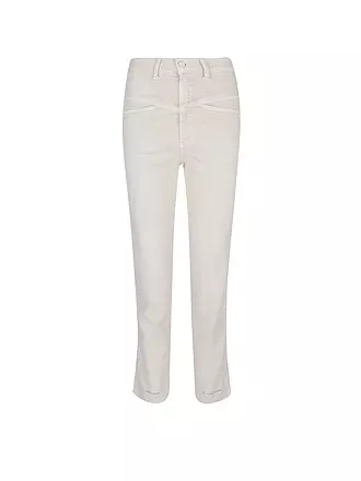 CLOSED | Jeans Mom Fit Pedal Pusher | weiss
