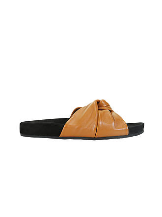 CLOSED | Pantolette Kyomi gold earth | creme