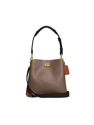 COACH | Ledertasche - Bucket Bag WILLOW | rot