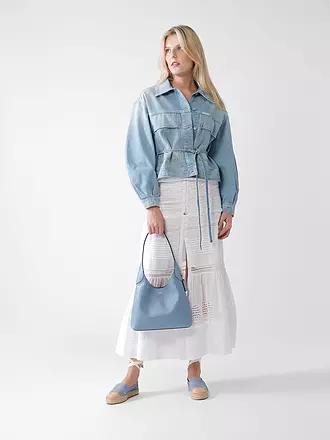COACH | Ledertasche - Hobo Bag BROOKLYN 28 | hellblau