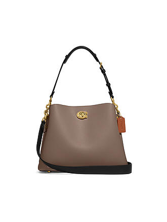 COACH | Ledertasche - Hobo Bag Willow | grau