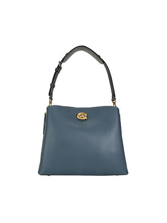 COACH | Ledertasche - Hobo WILLOW | grau