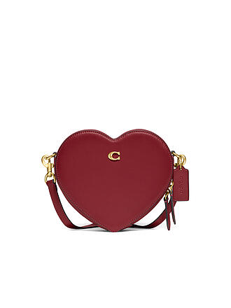 COACH | Ledertasche - Mini Bag HEART | braun