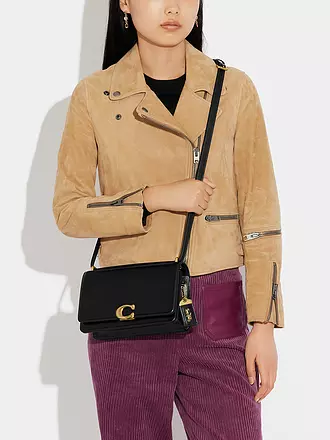 COACH | Ledertasche - Umhängetasche BANDIT | schwarz