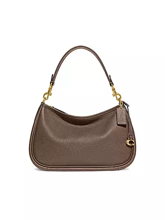 COACH | Ledertasche - Umhängetasche CARY | grau