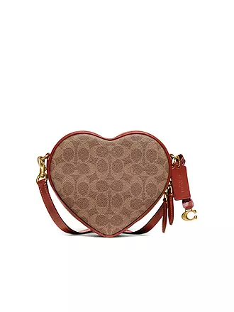 COACH | Tasche - Mini Bag HEART | braun