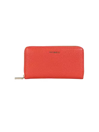 COCCINELLE | Geldbörse METALLIC SOFT | rot