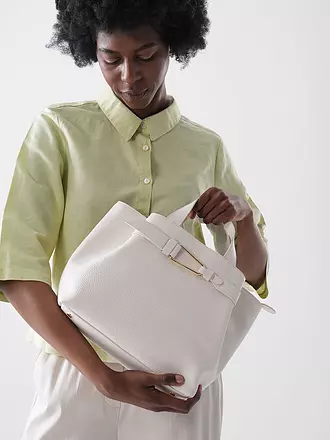 COCCINELLE | Ledertasche - Henkeltasche COCCINELLEMALORY | weiss