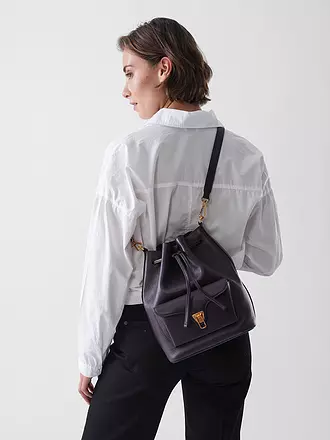 COCCINELLE | Ledertasche - Hobo Bag COCCINELLEBEAT GENERATION | beere