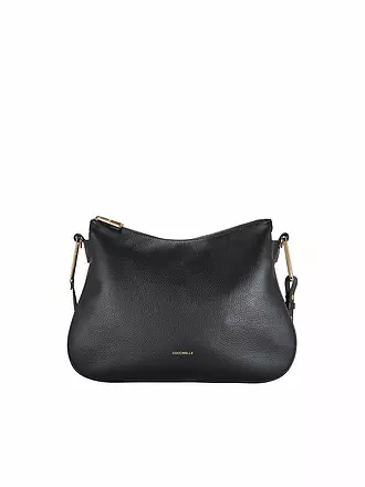 COCCINELLE | Ledertasche - Hobo COCCINELLEMAGIE SOFT Medium | schwarz