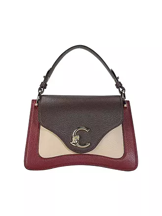 COCCINELLE | Ledertasche - Mini Bag C-ME TRICOLORE | braun