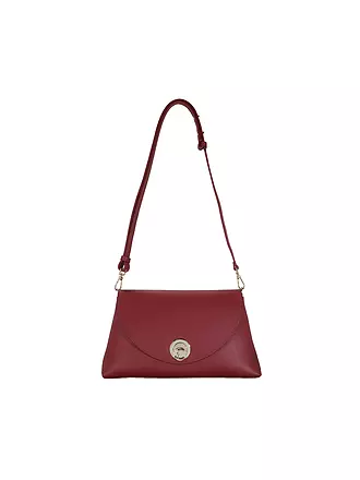 COCCINELLE | Ledertasche - Schultertasche COCCINELLENIKLA | dunkelrot