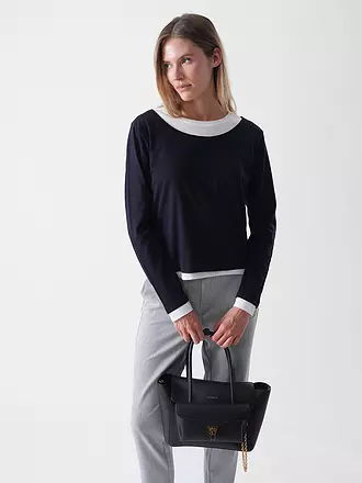 COCCINELLE | Ledertasche - Shopper DOBBLE BEAT | schwarz