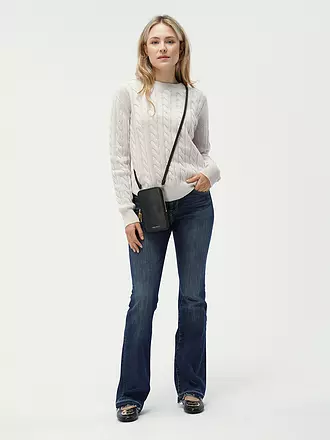 COCCINELLE | Ledertasche - Smartphone Bag FLOR | schwarz