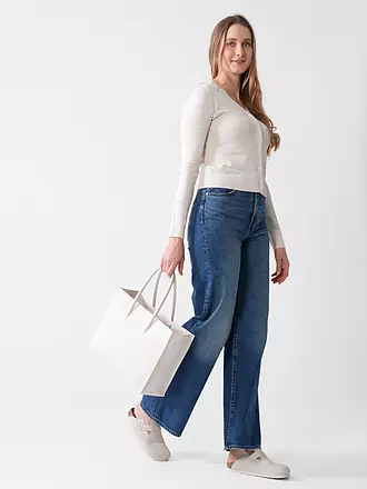 COCCINELLE | Ledertasche - Tote Bag COCCINELLEMYRTHA MAXI LOG | weiss