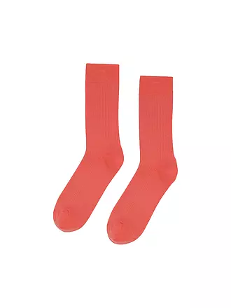 COLORFUL STANDARD | Socken CLASSIC 41-46 limestone grey | koralle