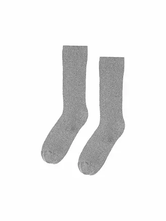 COLORFUL STANDARD | Socken faded pink | grau