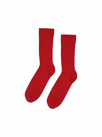 COLORFUL STANDARD | Socken faded pink | rot