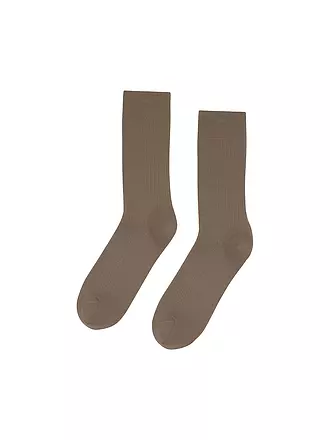 COLORFUL STANDARD | Socken warm taupe | braun
