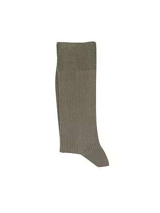 COLORFUL STANDARD | Socken warm taupe | olive