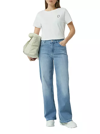 COMMA IDENTITY | Jeans Wide Leg | blau