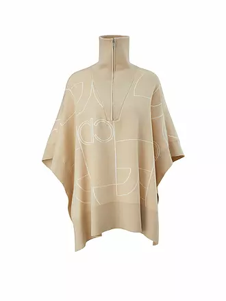 COMMA IDENTITY | Poncho -  Cape | beige