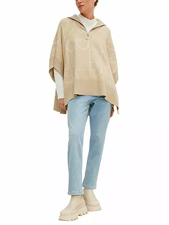 COMMA IDENTITY | Poncho -  Cape | beige