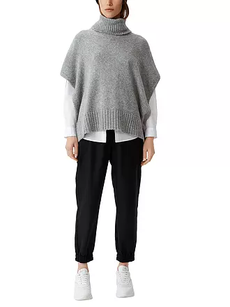 COMMA IDENTITY | Poncho - Cape | grau